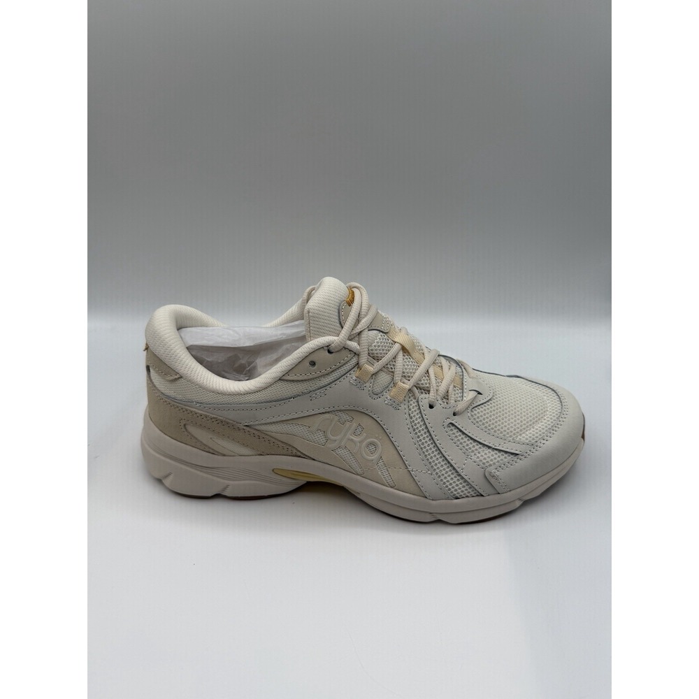 Ryka Skylift Walking Shoes, Women's 12, EU:43,Cream Color,Arch/Heel Support,NIB